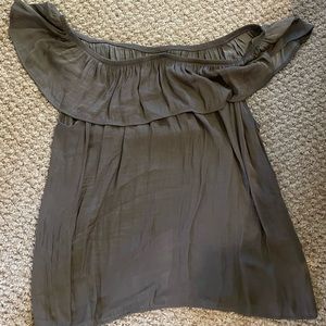 Grey off the shoulder shirt from Maurice’s size XL